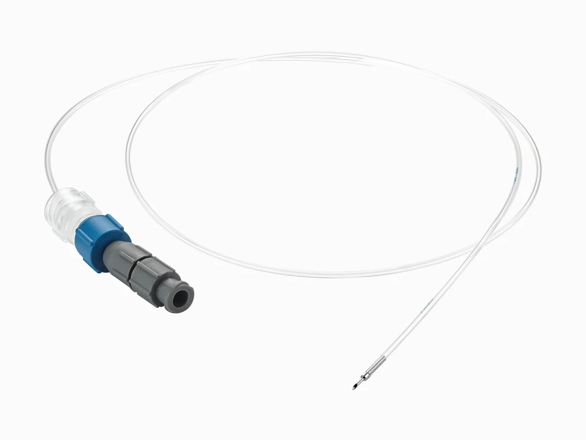 Aguja de inyección vesical BoNee de Coloplast con conector