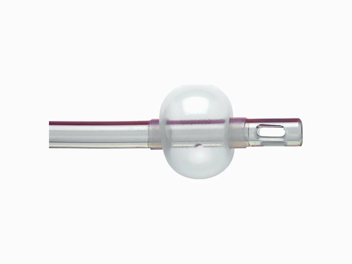 Sonda vesical de silicona Folysil de Coloplast, detalle del balón
